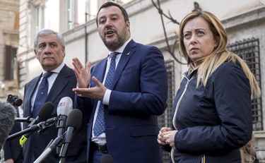 I leghisti delusi fanno volare Giorgia Meloni: M5s tritato. E Conte crolla