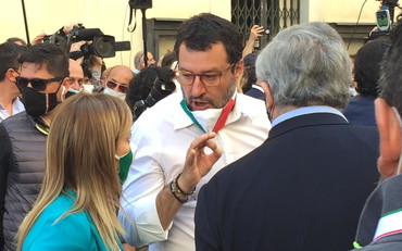 Meloni, Salvini e Tajani
