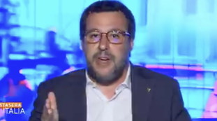 Elezioni a settembre. Matteo Salvini si lascia andare con la Palombelli