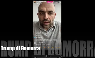 L'ultima di Saviano: Trump vincerà perché in affari con la Mafia |VIDEO