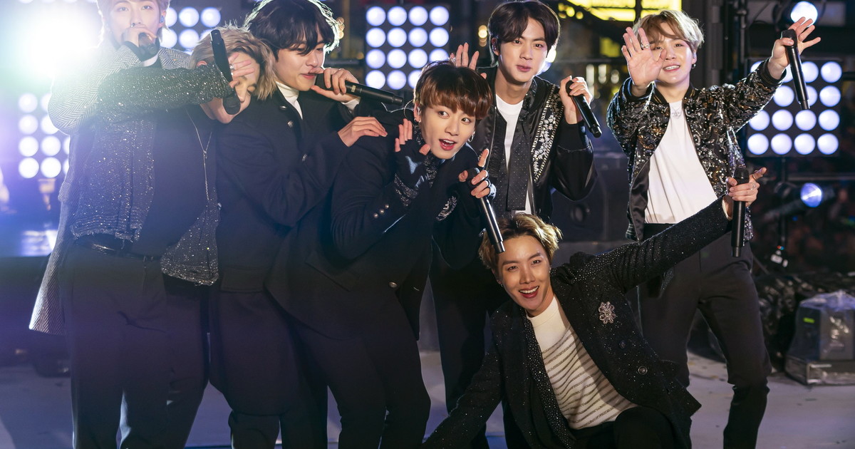 La boy band coreana dei Bts