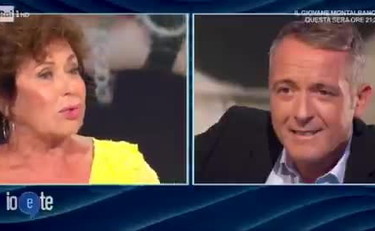 Diaco ci ricasca: lite con Corinne Clery. E i social lo massacrano