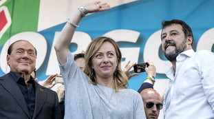Salvini, Meloni e Berlusconi uniti. Avviso a Conte: non votiamo al buio