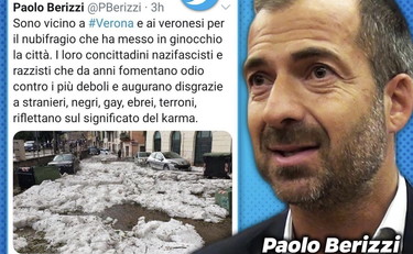 Paolo Berizzi, le scuse a metà dopo il post sul karma. E Twitter lo rimuove