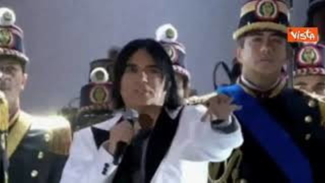 Renato Zero compie 70 anni, gli auguri della Polizia di Stato