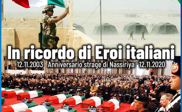 A 17 anni da Nassiriya. Meloni e Salvini: eroi caduti per la libertà