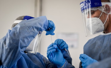 Nel Lazio dilagano i tamponi-lumaca