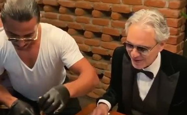 Il battesimo del sale di Bocelli è perfetto