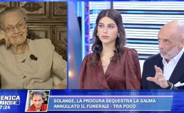 Domenica Live, Paolo Brosio presenta Maria Laura alla mamma: cala il gelo. E pure la suocera...