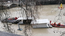 Allarme piattaforme. Il Tevere in piena è un pericolo