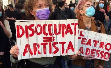 I lavoratori dello spettacolo in piazza: ripartire in sicurezza