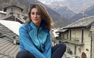 Elisa Isoardi all'Isola dei Famosi. Così si allena col fratello eremita