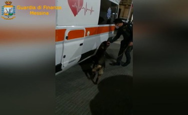 Messina, trasportavano 30 kg di droga in una ambulanza