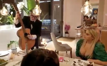 Ecco il Festival di Morgan. Al ristorante scatta la serenata a Francesca Cipriani