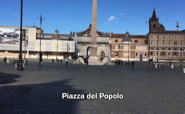 Roma in zona rossa, il centro deserto sembra tornato a un anno fa