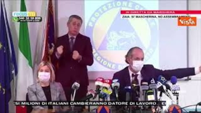 Vaccini, Zaia risponde a Draghi: 