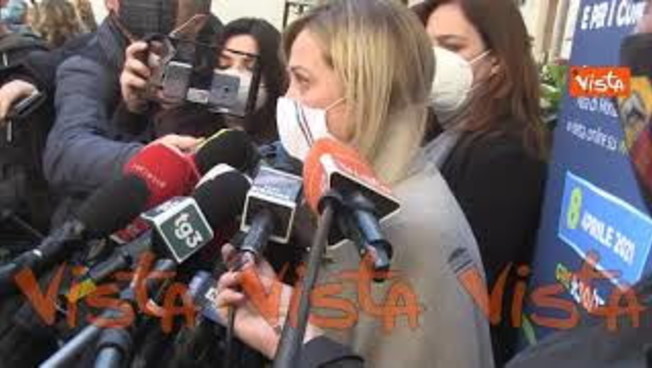 Amministrative, Meloni: “Su candidati non siamo in ritardo. Nessun partito è pronto”