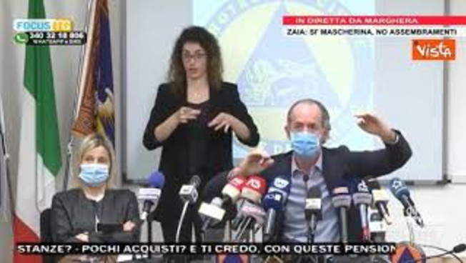 Vaccinazioni, Zaia: “Le parole di Draghi sugli psicologi? Forse non era l'esempio migliore”