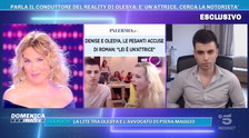 Si è inventata tutto. Il conduttore del reality smaschera Olesya a Domenica Live