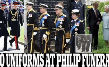 Nessuna uniforme ai funerali di Filippo. Perché Elisabetta fa un passo indietro