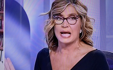 Non fate ca**ate. Myrta Merlino sbotta in diretta a L'aria che tira