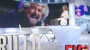 La Merlino fa a pezzi Grillo: Vaffa... Senza cervello. E poi salta l'intervista con Di Maio | VIDEO