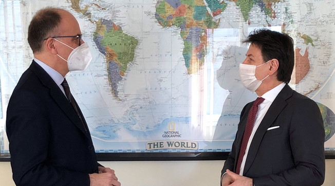 Per far fuori Salvini spunta l'asse Letta-Conte