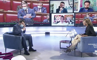 Così mi fa venire il crepacuore. Myrta Merlino cosa dice a Salvini in tv