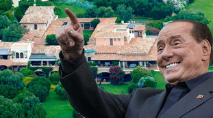 Berlusconi e il mercato immobiliare: chiede altri 80 milioni per sistemare casa e ipoteca la villa da sogno