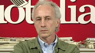 Il ricordo di Battiato a Otto e Mezzo. Travaglio commosso e addolorato