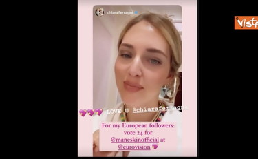 Votate Maneskin, ecco l'appello social di Chiara Ferragni e Fedez