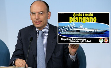 Patrimoniale per allocchi, la patacca di Letta ai ragazzi