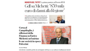 Michetti, la stampa dei buoni vuole affossarlo subito. Il benvenuto è servito su Repubblica e Fatto Quotidiano