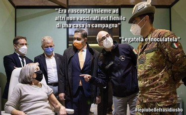 Li troveranno nei fienili, Osho fa scattare la caccia ai non vaccinati