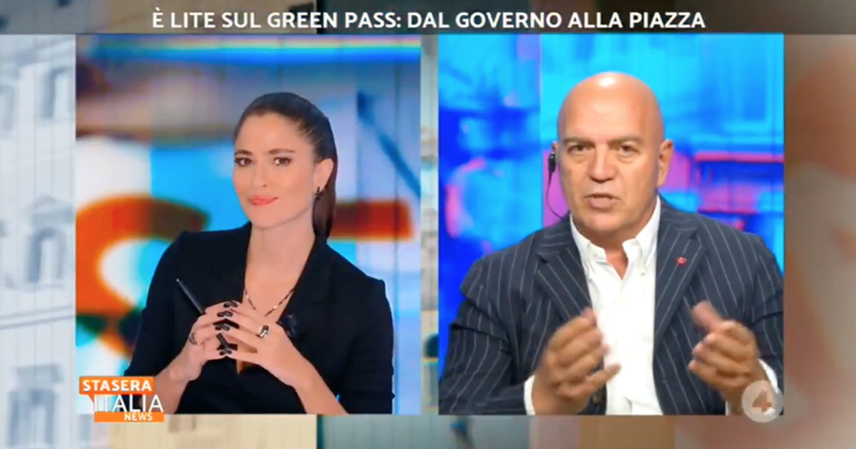 Il green pass misura per ricchi: il comunista Rizzo a Stasera Italia si scaglia contro l'Italietta di Mario Draghi - Vimarsana News