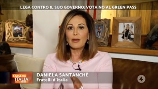 Basta bugie dal Governo. La Santanchè smonta Draghi sul vaccino: gli italiani non sono cretini