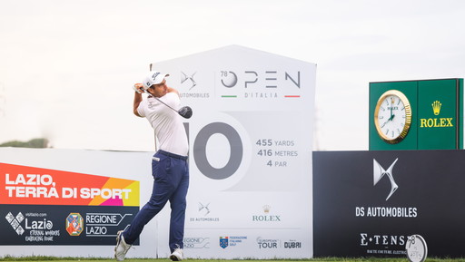 Open d'Italia di golf, Edoardo Molinari resta in scia dei migliori