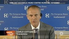 “Oltre le attese”. Cottarelli è raggiante sul rimbalzo dell'economia: entusiasmo e ottimismo