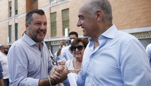 Michetti conquista i leader. Salvini sicuro: Con lui il centrodestra vince