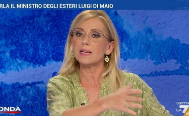 Scontro sul green pass, la De Gregorio si scalda con Di Maio e zittisce anche Parenzo