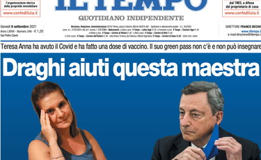Grazie a Draghi la maestra Teresa Anna può tornare a lavorare senza problemi