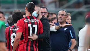 Lazio, che stangata. Due turni di stop a Sarri per la lite con Saelemaekers