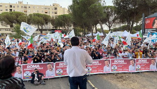 Bagno di folla a Roma per Salvini: Michetti primo al ballottaggio e Lega la sorpresa delle elezioni