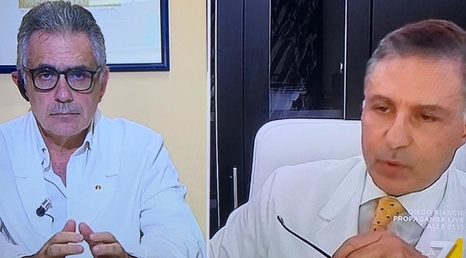 È inutile, Stupidaggini. Giorlandino-Pregliasco botte da orbi sul vaccino