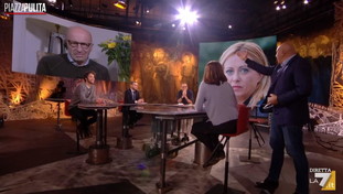 Meloni descritta come Hitler. Crosetto spiega lo sfogo a PiazzaPulita: vogliono delegittimarla