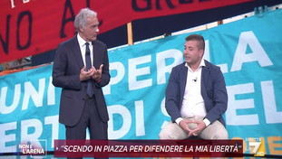 Green pass come il nazismo. Il paragone choc del manifestante: il regime è iniziato così