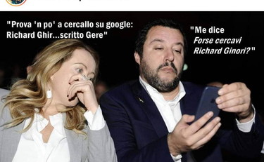 Richard come? Osho micidiale sul cine-processo, cosa cercano Salvini e Meloni