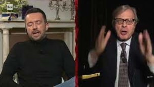 Voleva rifarsi l'auto e invece... Sgarbi sfotte Scanzi, come gode per la tele-rissa cult