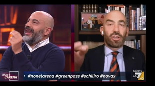 Figlio di papà, La querelo. Tra Paragone e Bassetti esplode la lite e il prof abbandona Giletti