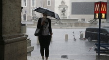 Allerta gialla nel Lazio, pioggia e vento fino a domenica sera